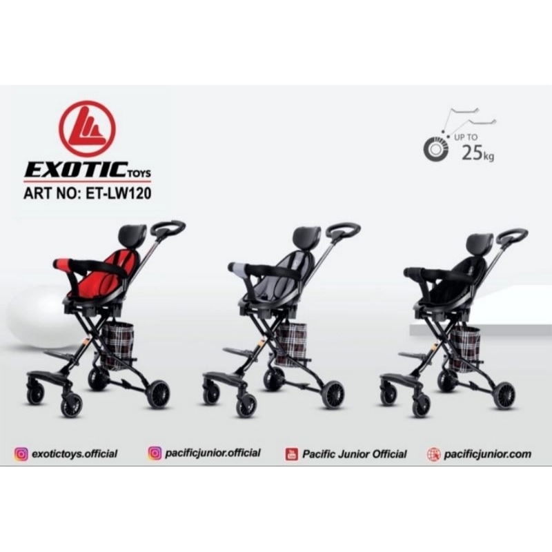 MAGIC STROLLER EXOTIC ET LW 120, 121-2 (CANOPI)