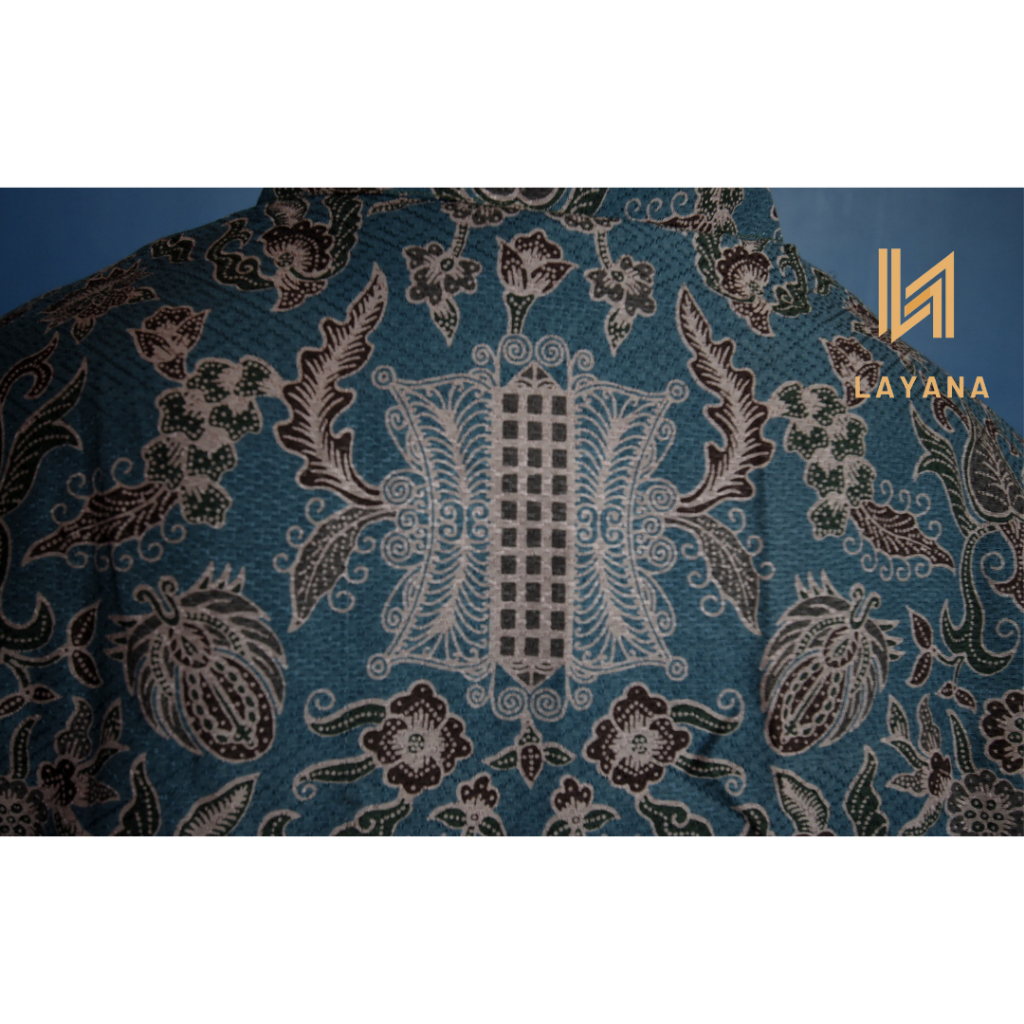 Kemeja Batik Layana Pintu Aceh Bahan Dolby Dobby Dolbi Dobi Slimfit Premium