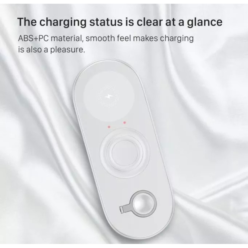 Kiip V6 Wireless Charger Charging Dock 3in1 iPhone iWatch
