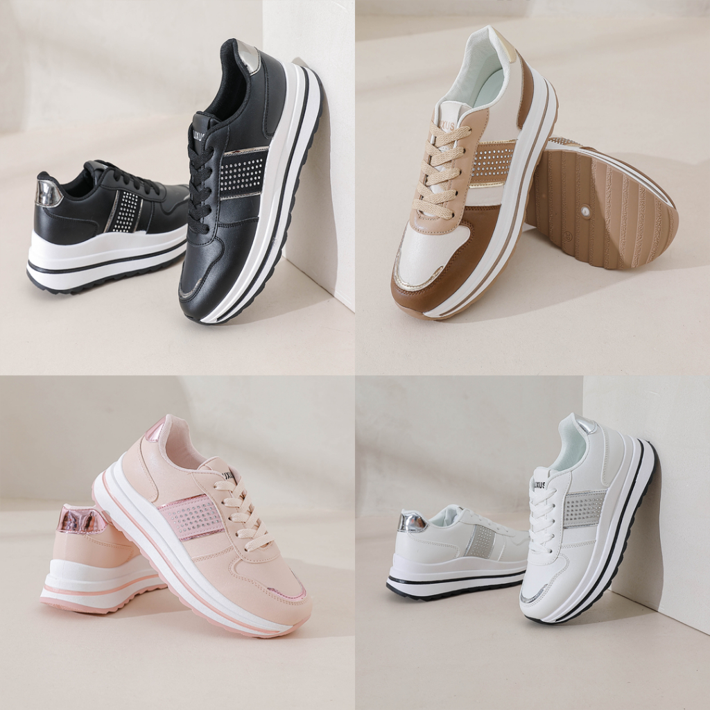 Dokter Sepatu Import - Sepatu Sneakers Wanita Shoes Sporty Import Premium Quality A2801 - Free Kotak Sepatu!!! Sale!!!