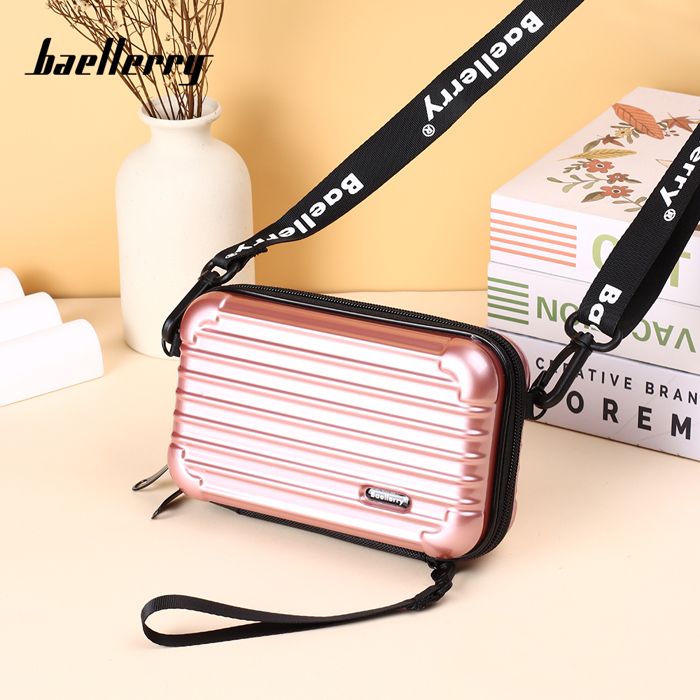 BAELLERRY N1202 Tas Selempang Wanita Tas Handphone Sling Bag PVC ABS WATCHKITE WKOS