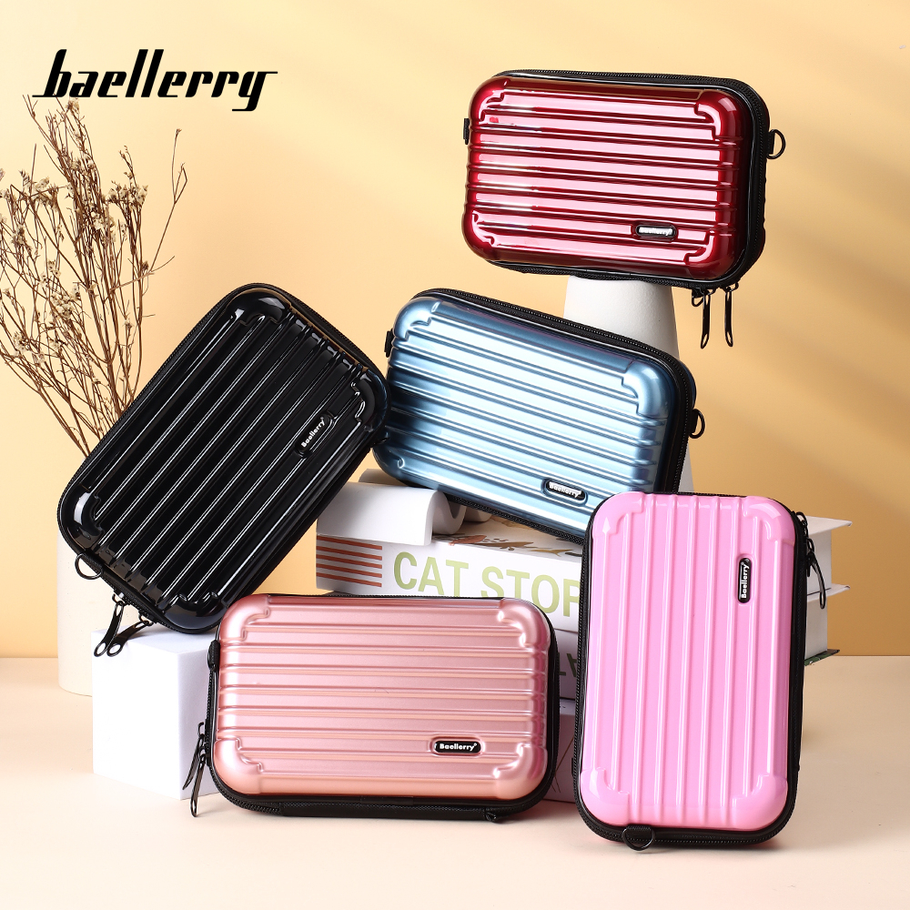 BAELLERRY N1202 Tas Selempang Wanita Tas Handphone Sling Bag PVC ABS WATCHKITE WKOS