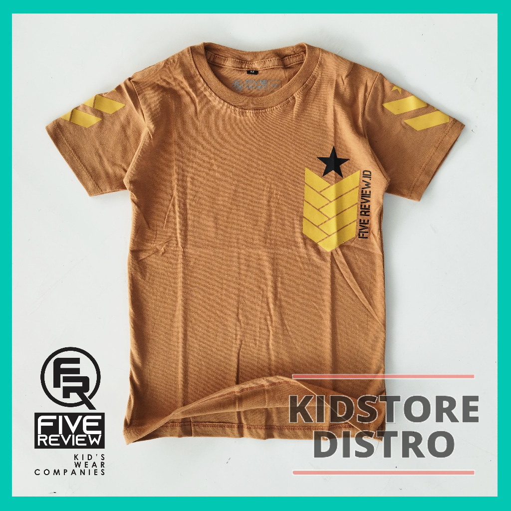 Kaos Anak Laki Laki Baju Anak Cowok T-Shirt Distro Branded Clothing Terbaru