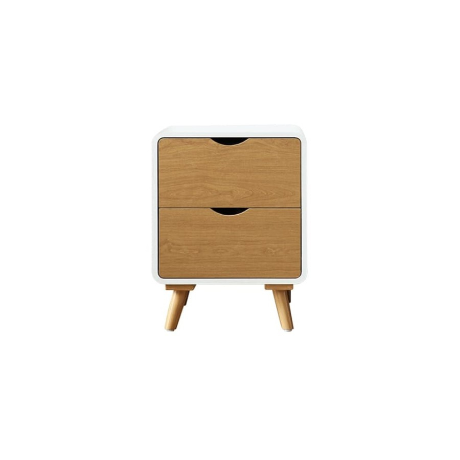 Helinski Drawer 2 Bahan Full Kayu Solid Pinus/Jati Belanda Model Mini
