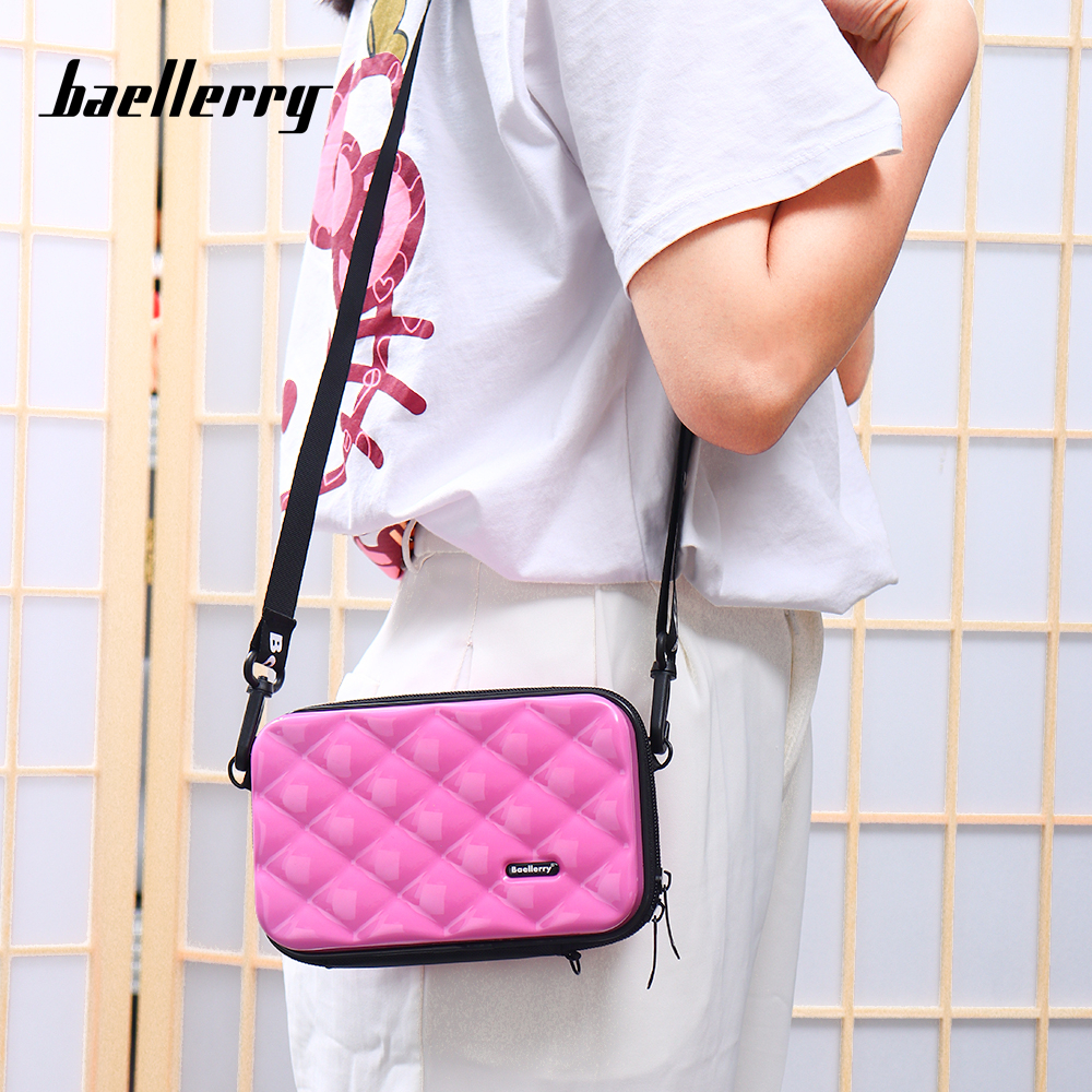 BAELLERRY N1206 Tas Selempang Wanita Tas Handphone Sling Bag PVC ABS WATCHKITE WKOS