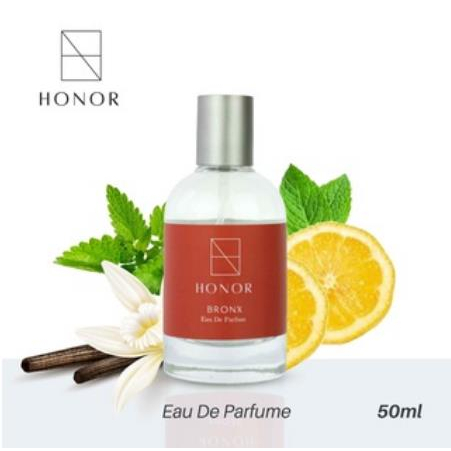 [BPOM] [HALAL] * NCC * Honor Parfum Eau De Parfume EDP Alpha Denali Bronx Wangi Tahan Lama - Netto 50 ml