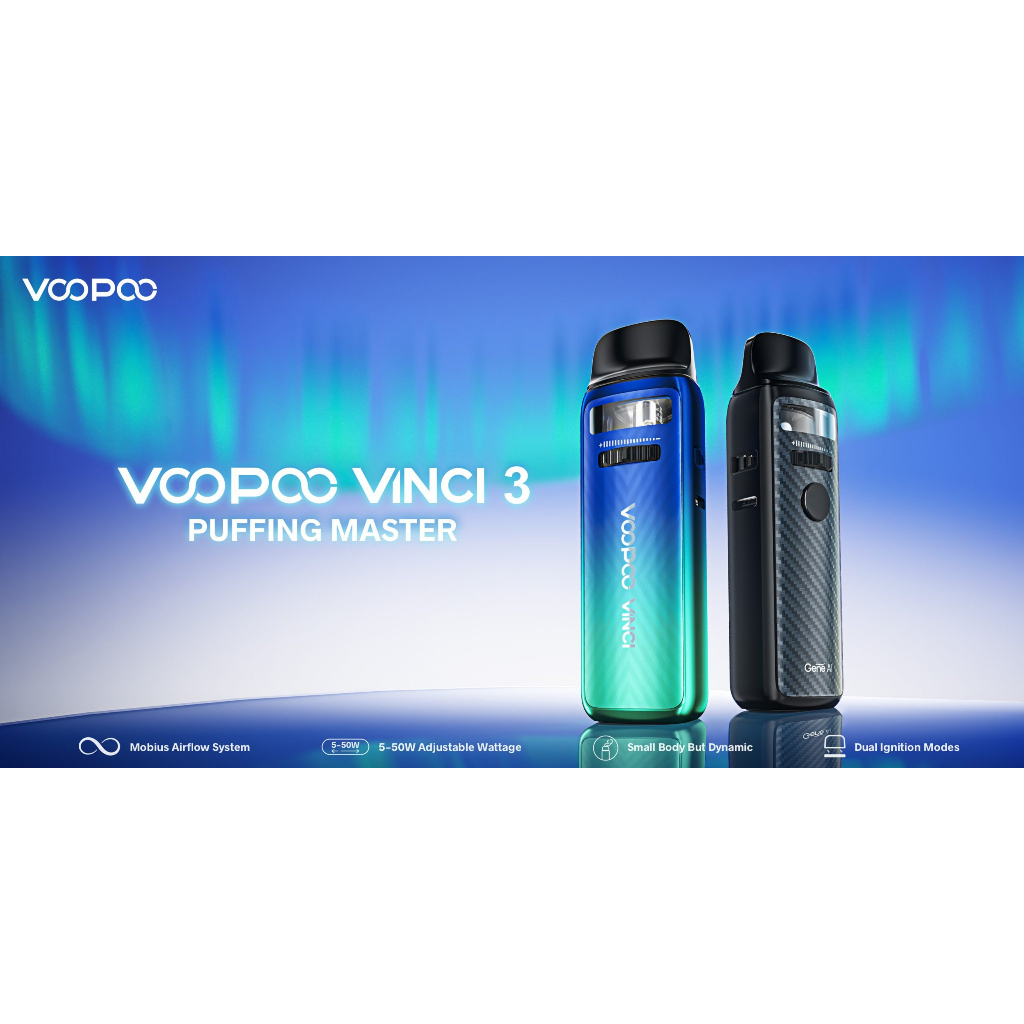 Voopoo Vinci 3 Pod Kit 50W 1800mAh Authentic 100%