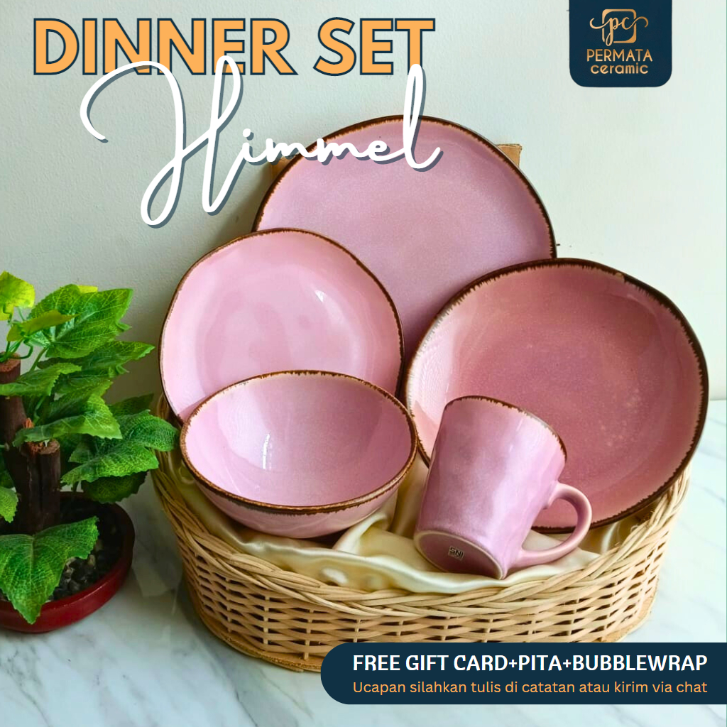 

Hampers Gift Wedding Dinner Set Keramik Series Himmel | Parsel Keramik Gift Wedding/Birthday