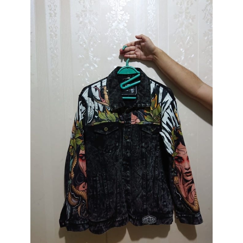 jaket Denim Brutalists second