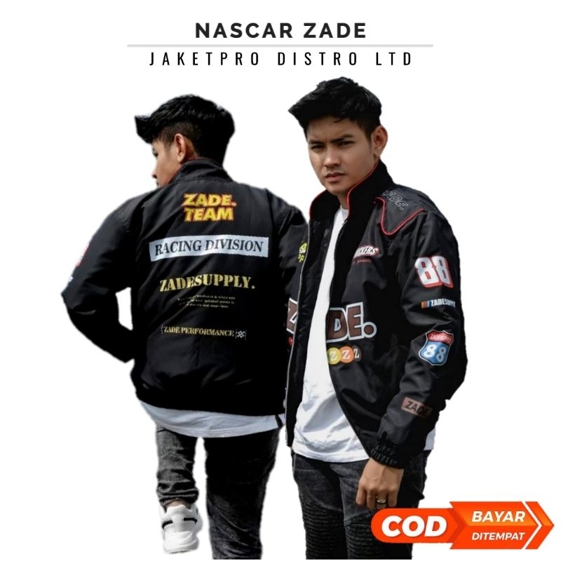 Jaket Nascar Racing Pria Distro Tebal - Jaket Balap Nascar Jacket Original Zade Supply