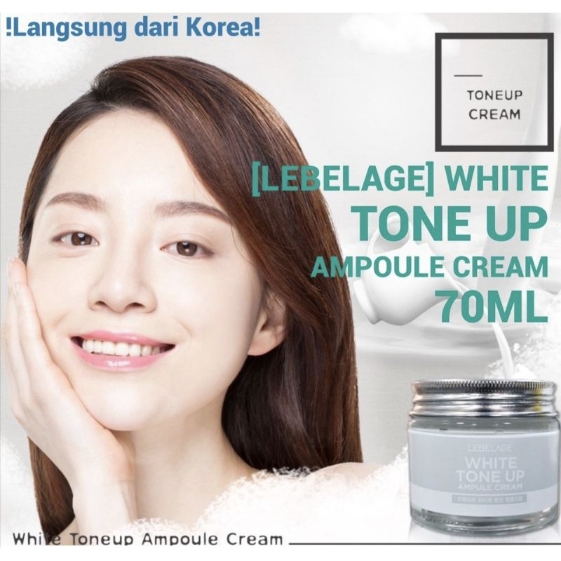 LEBELAGE WHITE TONE UP AMPOULE CREAM 70ML