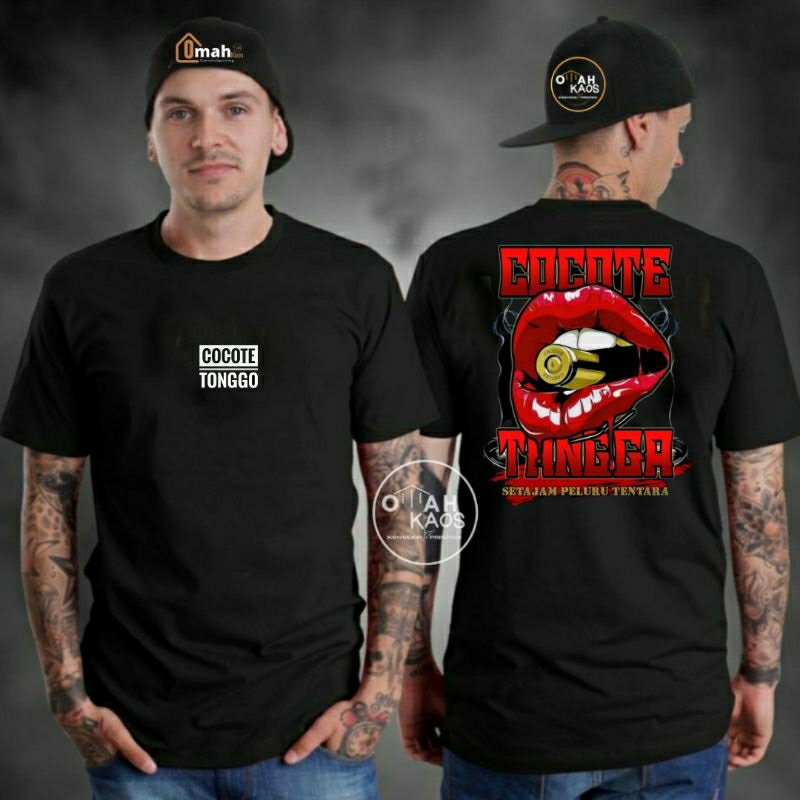 KAOS COCOTE TONGGO/KAOS KATUN PREMIUM 100℅