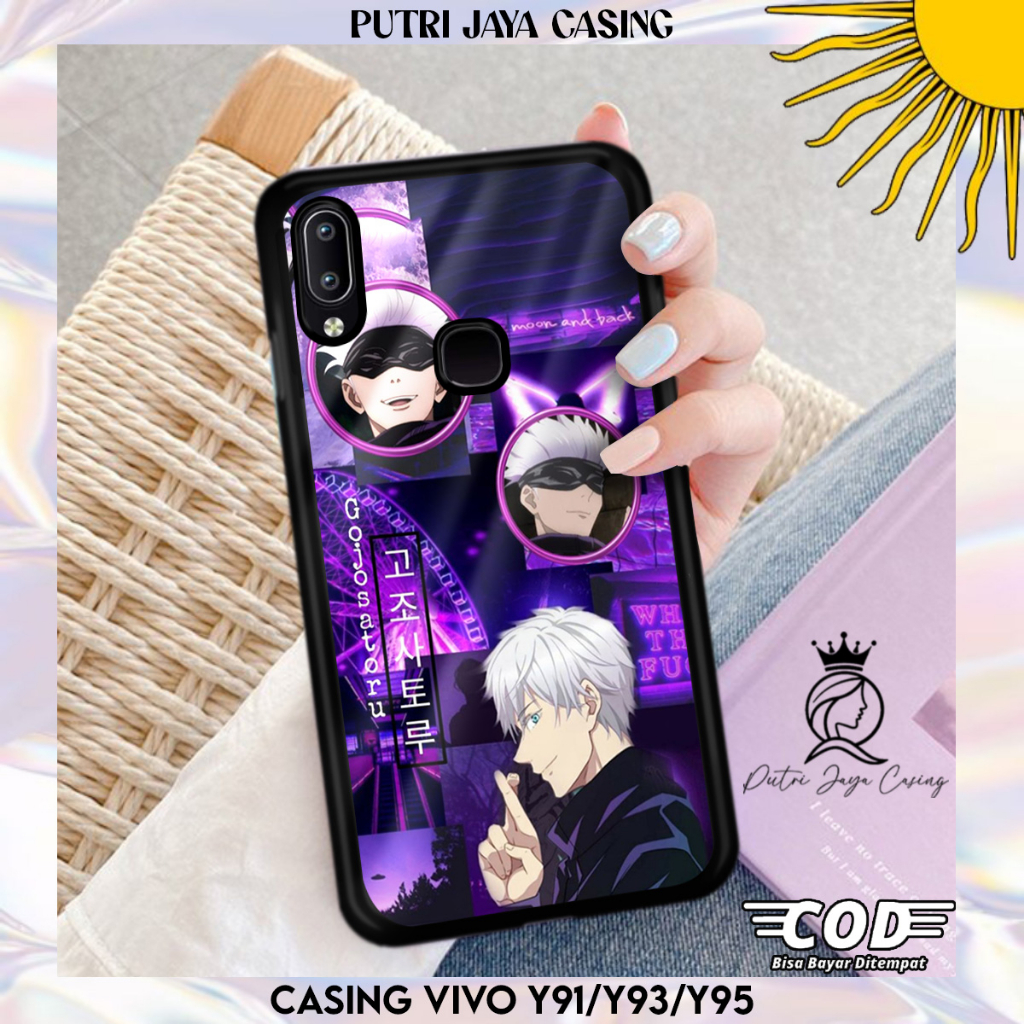 Case Hp Vivo Y91 Y93 Y95 casing Vivo Y91 Y93 Y95 Motif ANIMEGOJO04 Casing Terbaru Case Karakter Lucu