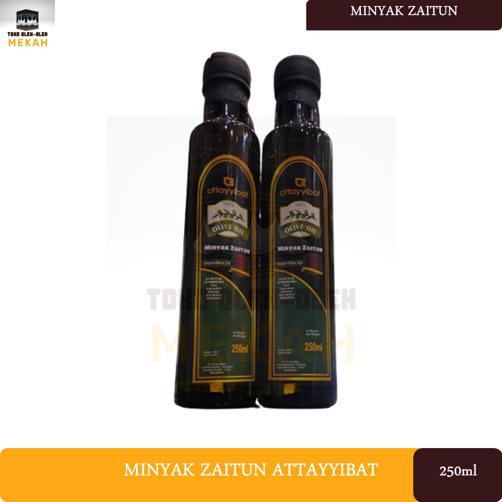 

Minyak zaitun Attayibat 250ml Olive Oil Extra Virgin