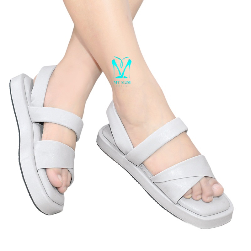 Mym2m Sandal Tali Wanita Platform Sandal Rasti