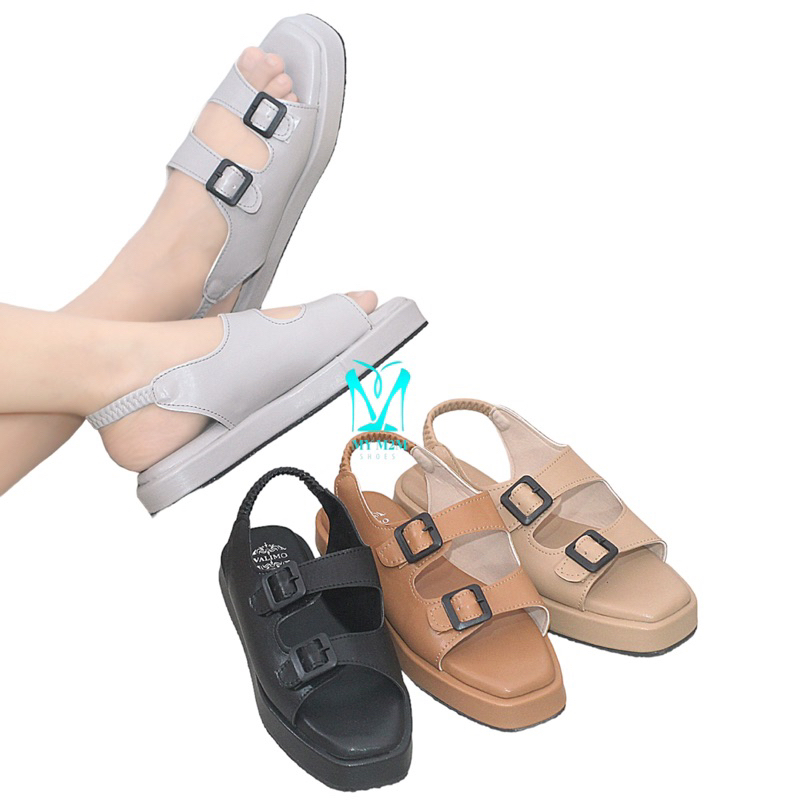 Mym2m Sandal Tali Wanita Platform Sandal Adina