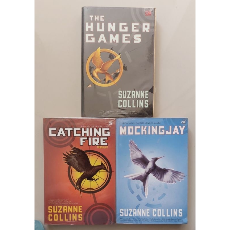 Set Trilogi The Hunger Games Preloved