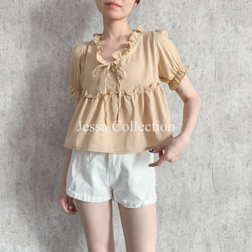 Liunic Ribbon Top TH 767 KATUN