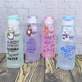 Beliajadulu88 Botol minum FLIPTOP Gambar 500ML T006