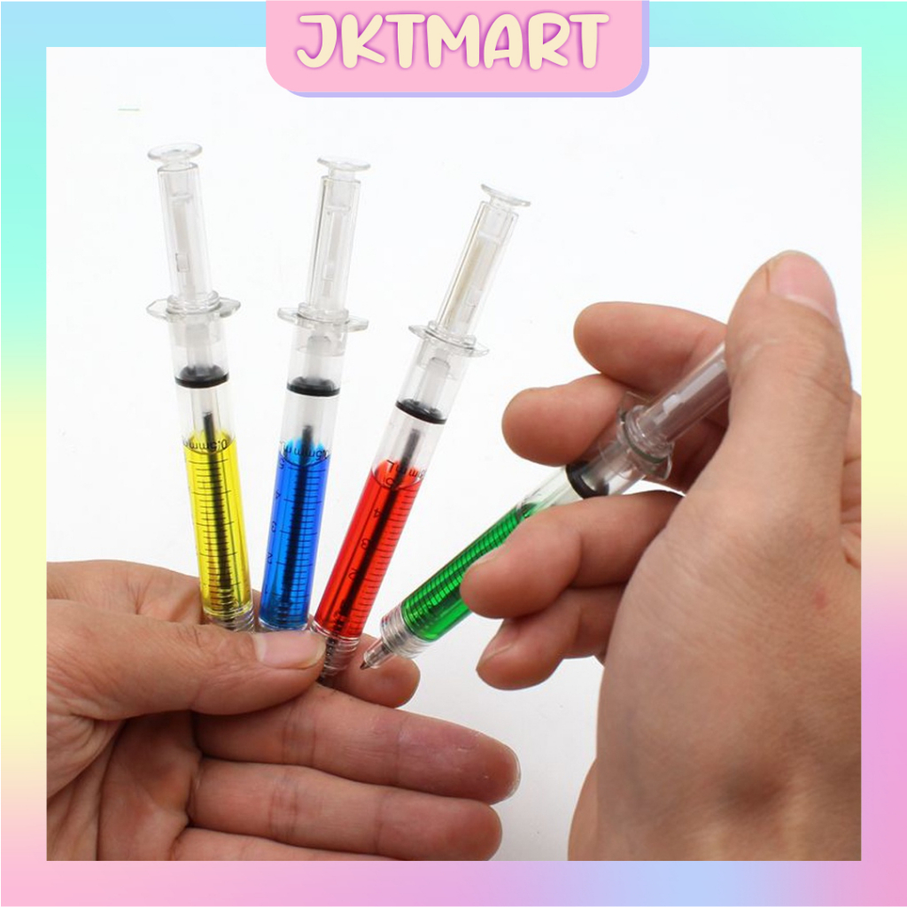 

⭐ JKTMART ⭐ Souvenir pernikahan pen suntik murah S074