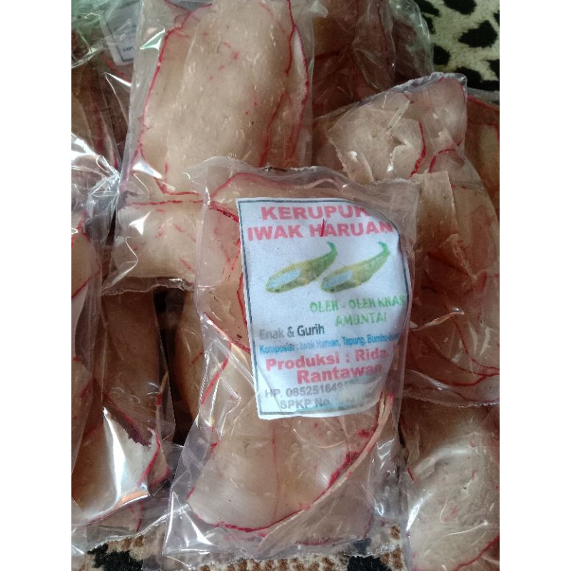 

krupuk ikan gabus/haruan