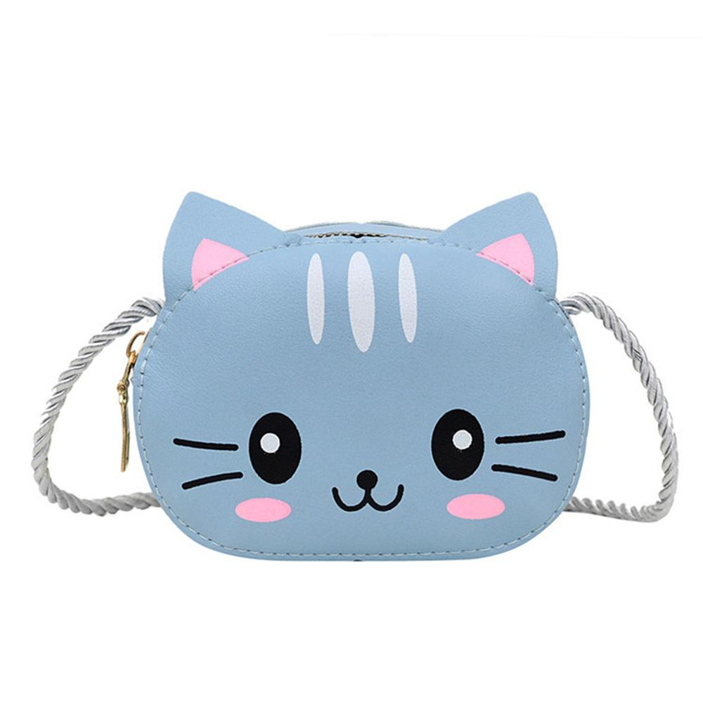 Tas Selempang Anak MINI / KECIL Motif Binatang Kucing Tali Sling Bag - BUM