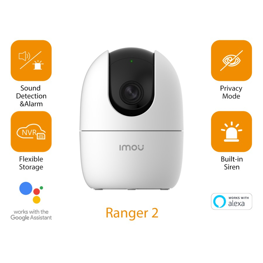 IP Camera CCTV Wi-Fi Indoor IMOU Ranger 2 Smart Tracking H.265 4MP original