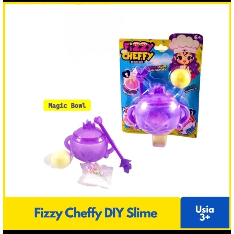 Mainan Anak Slime Kit Fizzy Cheffy DIY Magic Slime Ajaib 🪄
