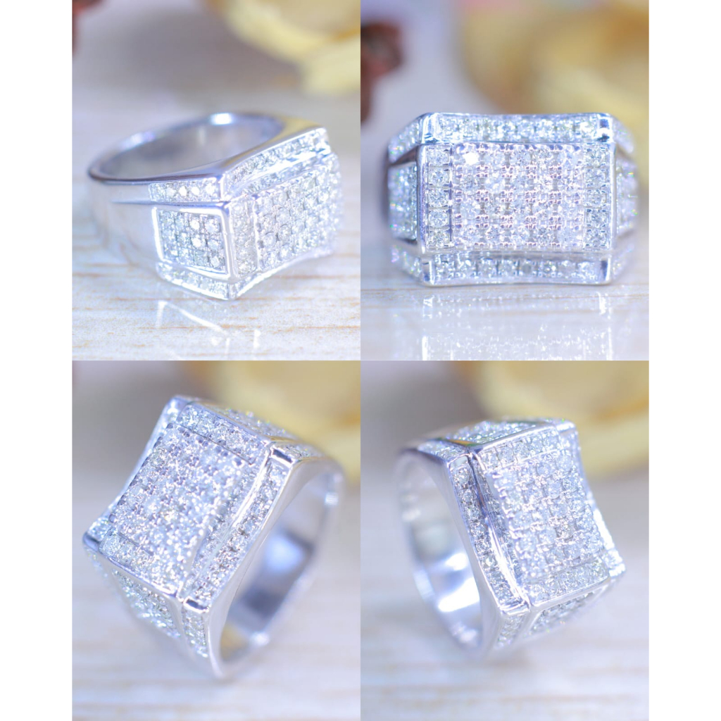 cincin berlian pria asli