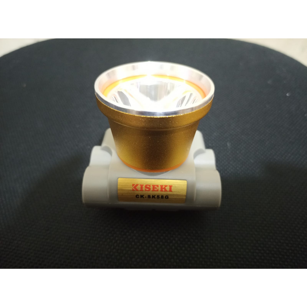 Senter Kepala Kiseki CK-SK58G Putih 35Watt Charger