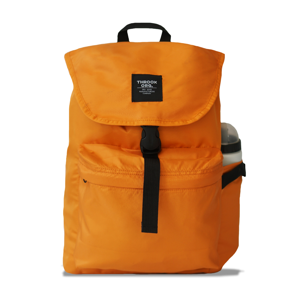 Throox Bagpack II Throox Tas Ransel Galagher Brown Tobaco