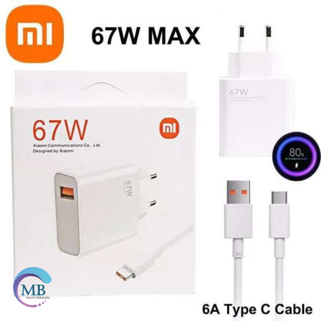 Charger Cashan tc ORIGINAL 100% XIAOMI 67W TURBO CHARGER Redmi note9 9pro 10 10 prO 11 11 pro 12 12 pro 9a 9c 9 10 10a 10c 12c 11 Poco F4 X3 MB5018