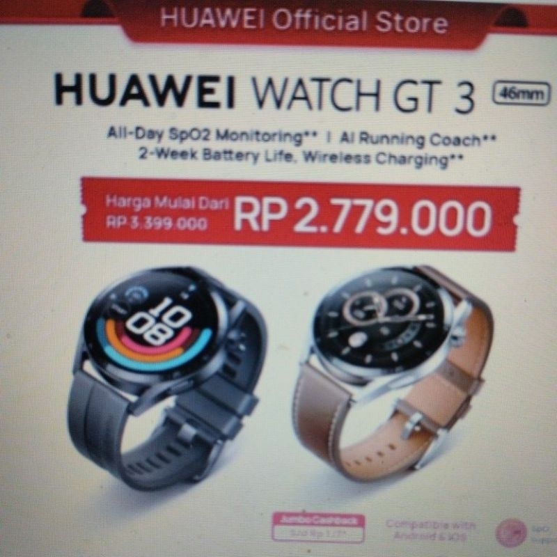 Huawei watch GT 3