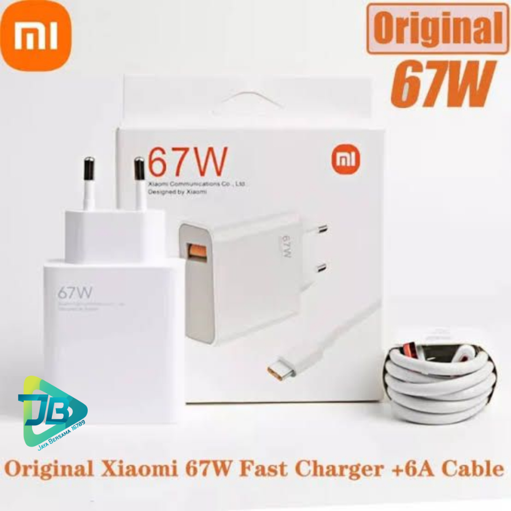 Charger Cashan tc ORIGINAL 100% XIAOMI 67W TURBO CHARGER Redmi note9 9pro 10 10 prO 11 11 pro 12 12 pro 9a 9c 9 10 10a 10c 12c 11 Poco F4 X3 JB9103