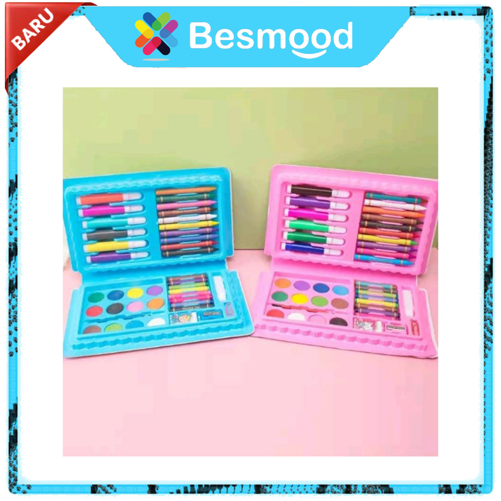 

Besmood Crayon Set 42pcs Krayon Mewarnai Anak Pensil Warna Set STY11