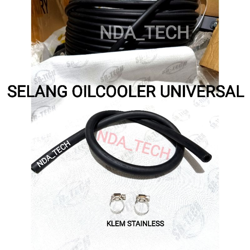 SELANG OIL COOLER MOTOR UNIVERSAL SELANG OILCOOLER TAHAN PANAS SELANG OIL COOLER CRANGKASE NEPEL OIL