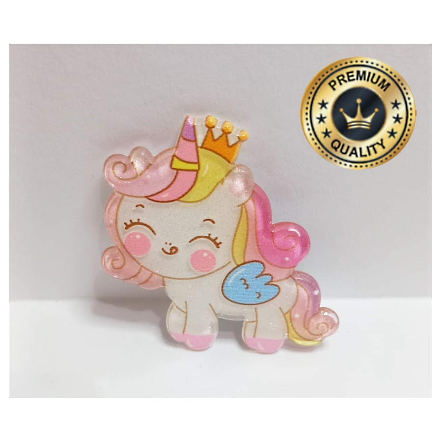 Jepit Rambut Anak Perempuan Hairpin Unicorn Food Delicious