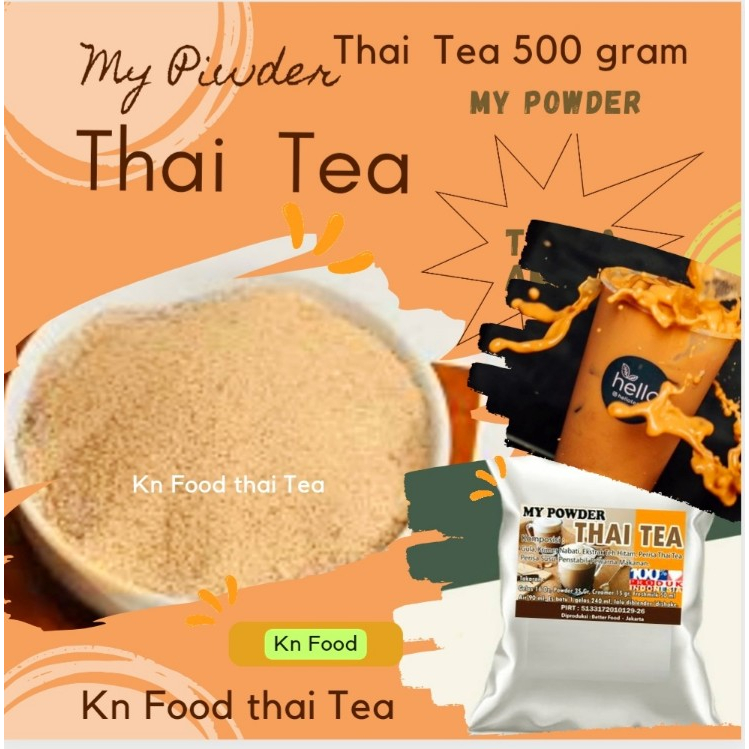 

Bubuk Minuman Thai Tea 500gr || Thai Tea Powder - 500 gram