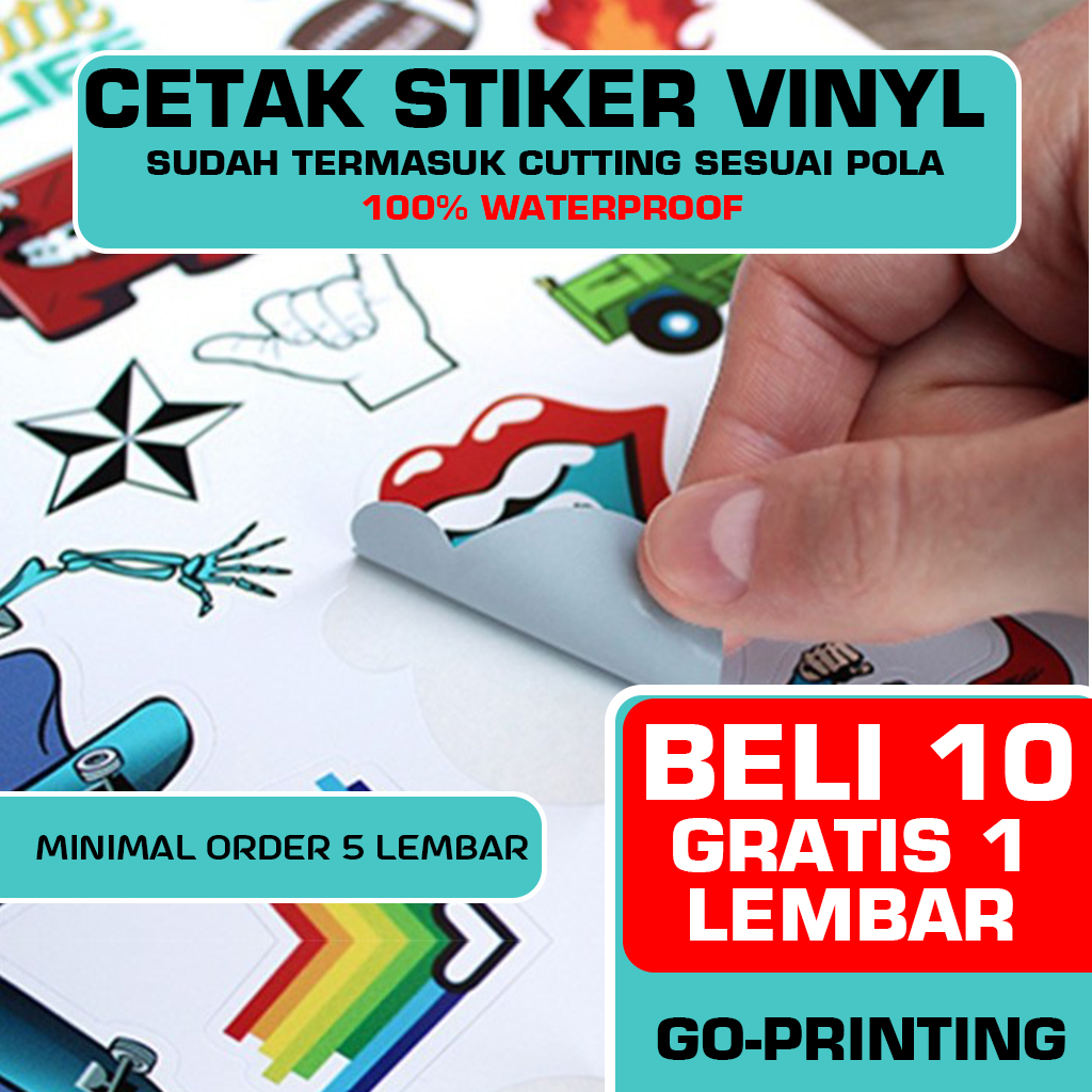 

Cetak Stiker Vinyl / Cetak Stiker Label Kemasan / Label Usaha Makanan / Cetak Label Minuman