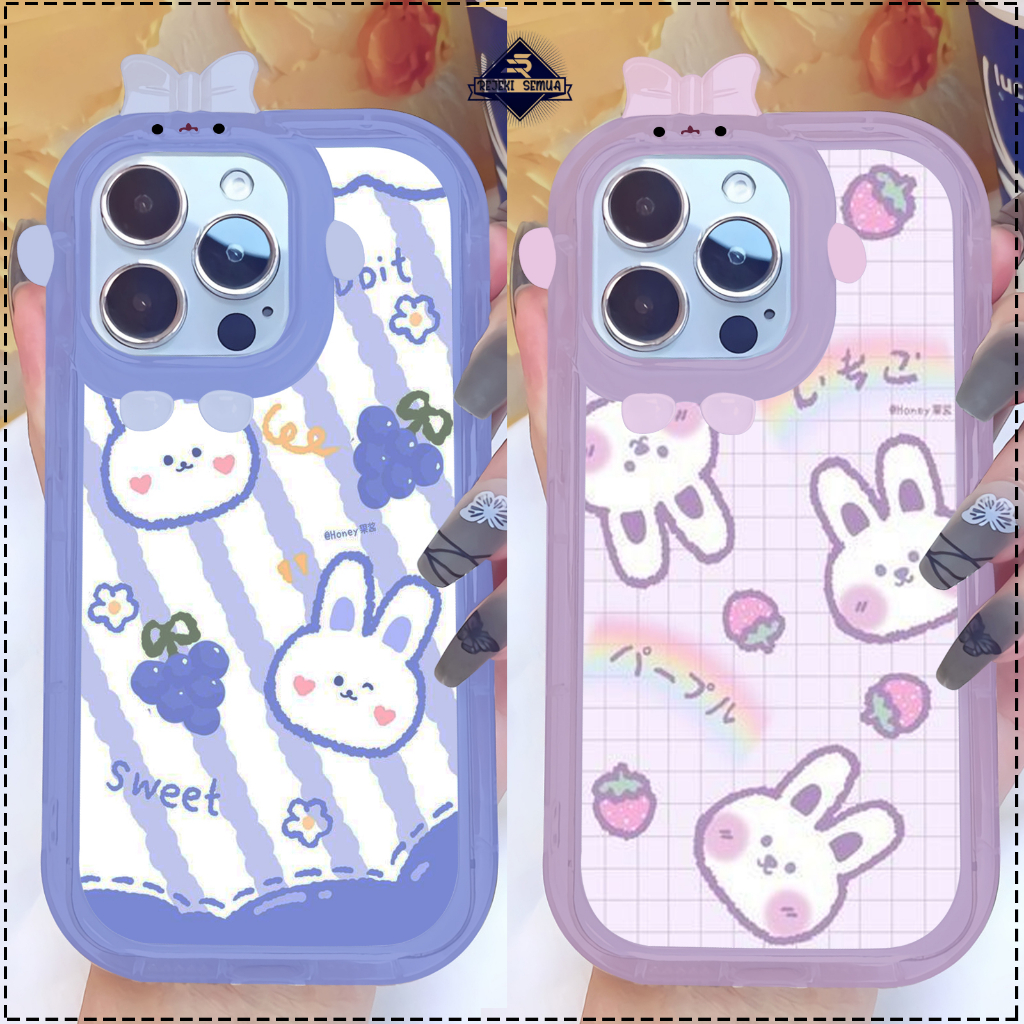 CUSTOM SOFT CASE SILIKON CASING FRAME KAMERA KARAKTER PITACU CUSTOM COOKY SAMSUNG A03S A03 CORE A04 