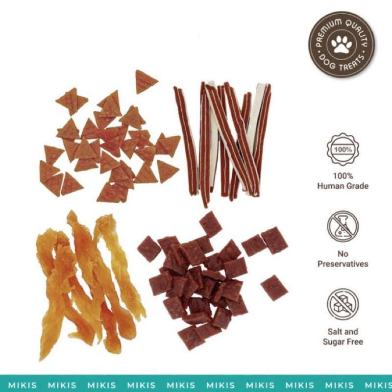 Mikis dog treats cemilan snack anjing