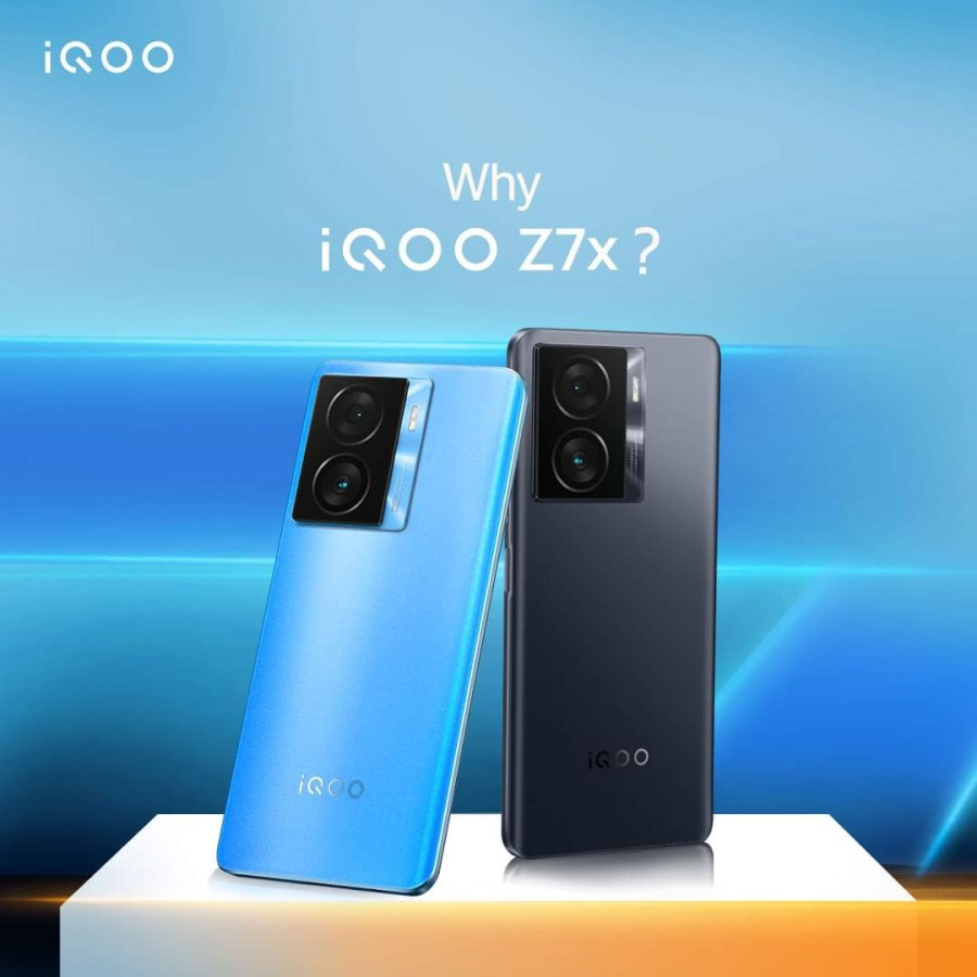 VIVO IQOO Z7X 5G 8/128GB | 8/256GB 6000mAh NEW GARANSI RESMI