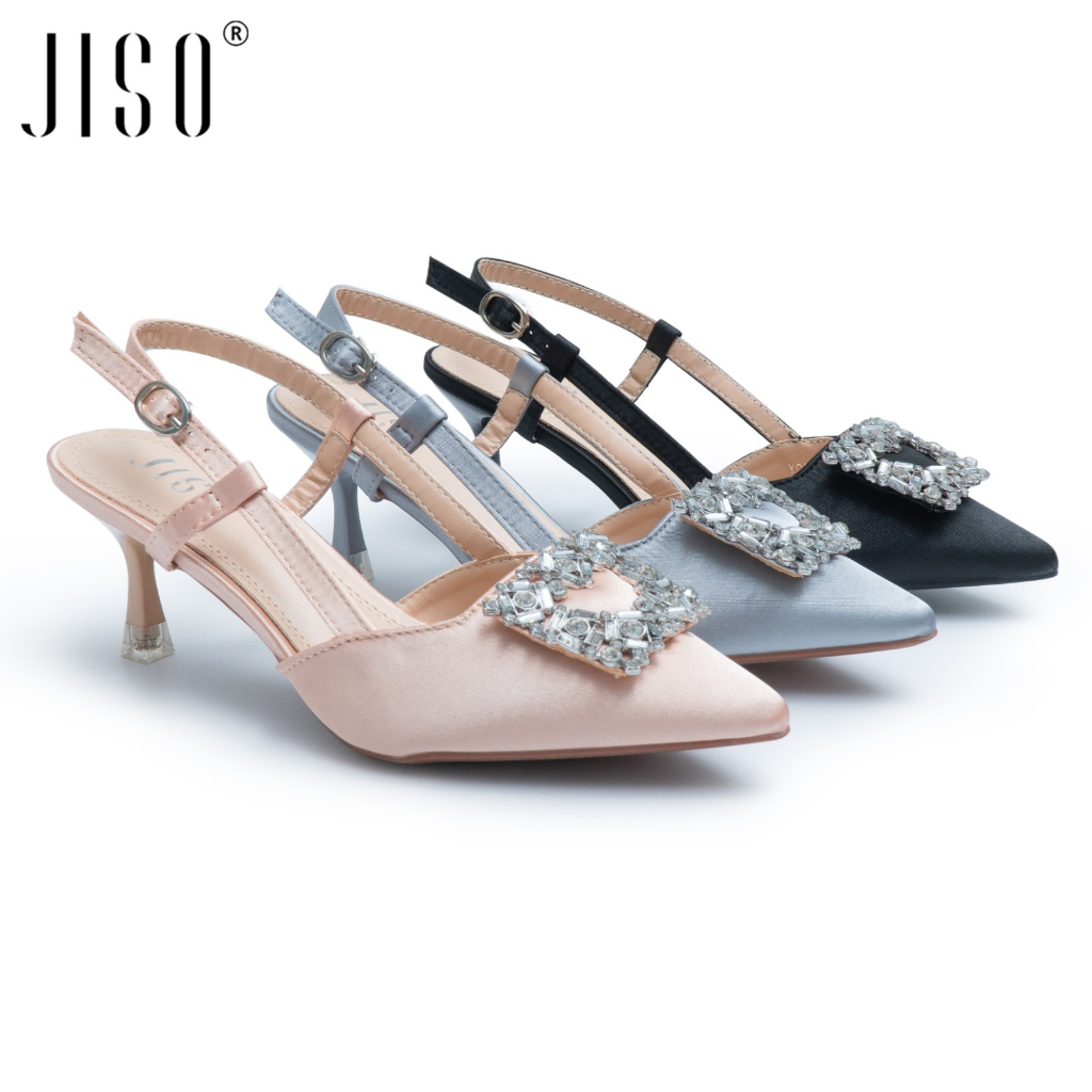 JISO RYONA YOSI-101 Sepatu Pesta Wanita Heels 7cm Import