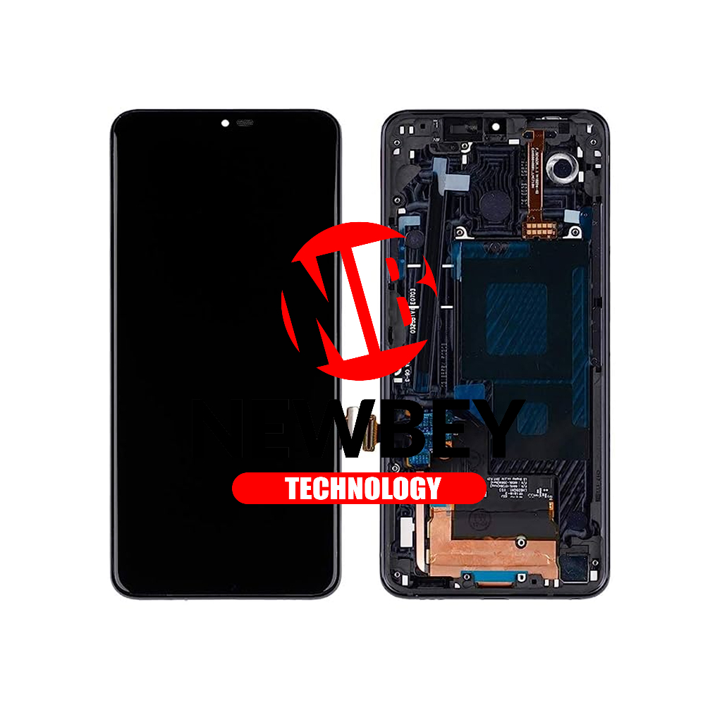 LCD TOUCHSCREEN FRAME BAZEL LG G7 THINQ G710N G710 ORIGINAL