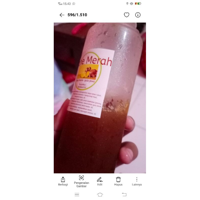 

jahe merah minuman enak