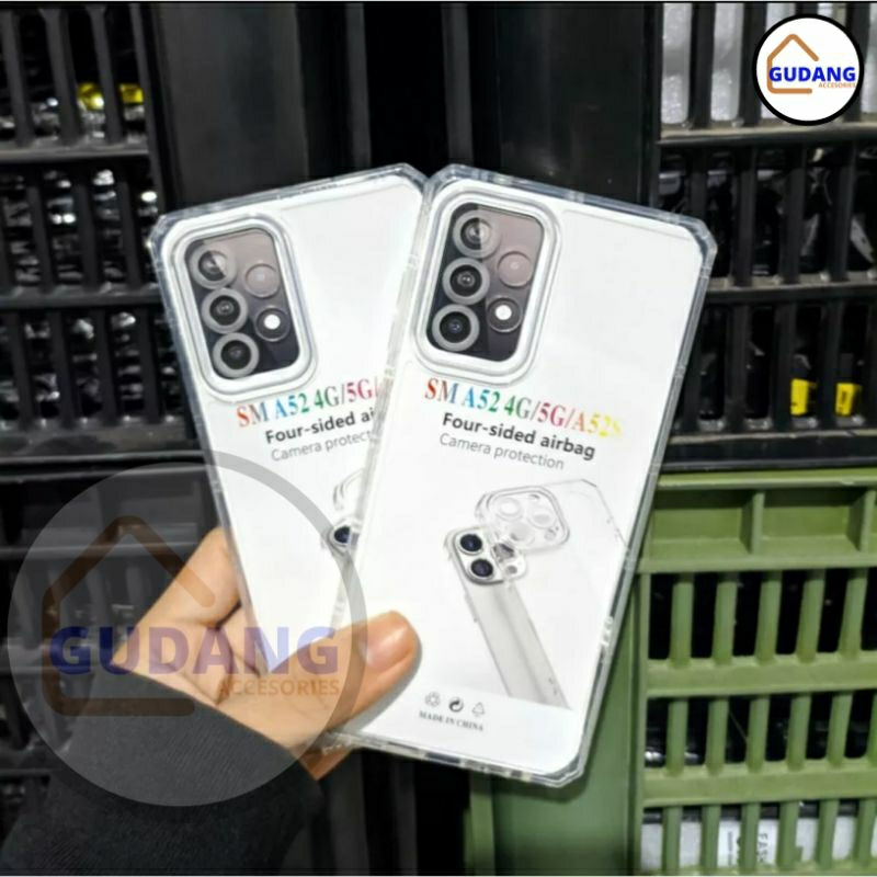 CASE BENING SAMSUNG A52 4G | A52 5G | PELINDUNG CAMERA TRANSPAN