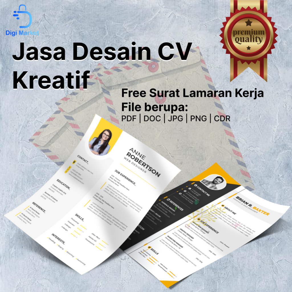 

Jasa Desain CV Kreatif Terpercaya dan Termurah