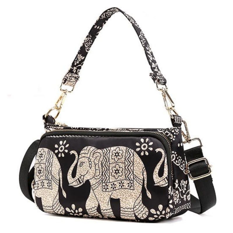 Tas wanita chibao import bisa selempang dan jinjing 4201 motif gajah