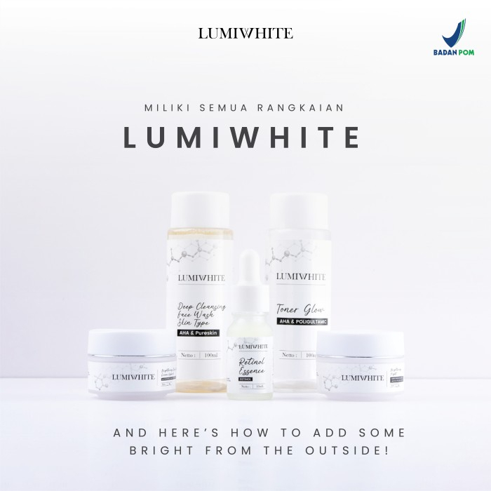 ( READY ) LUMIWHITE Package Series - Paket Brightening Lengkap / LUMIWHITE SKINCARE