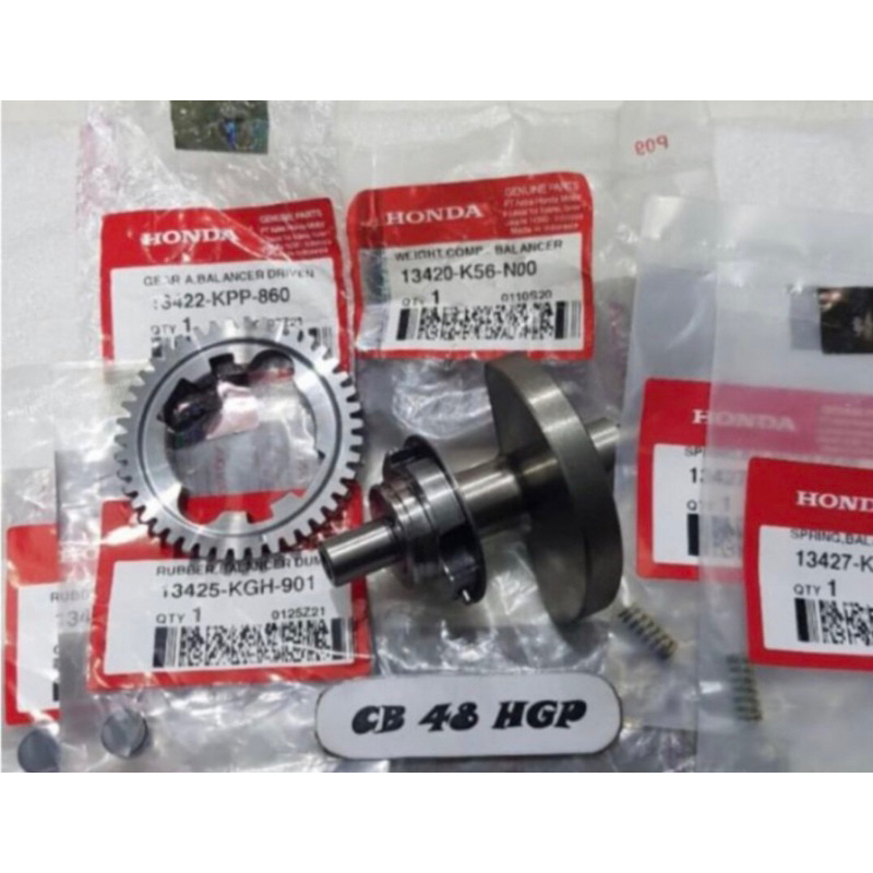 GEAR BALANCER ASSY SET GIGI SONIC 150 SUPRA GTR CB150 LED HONDA K56